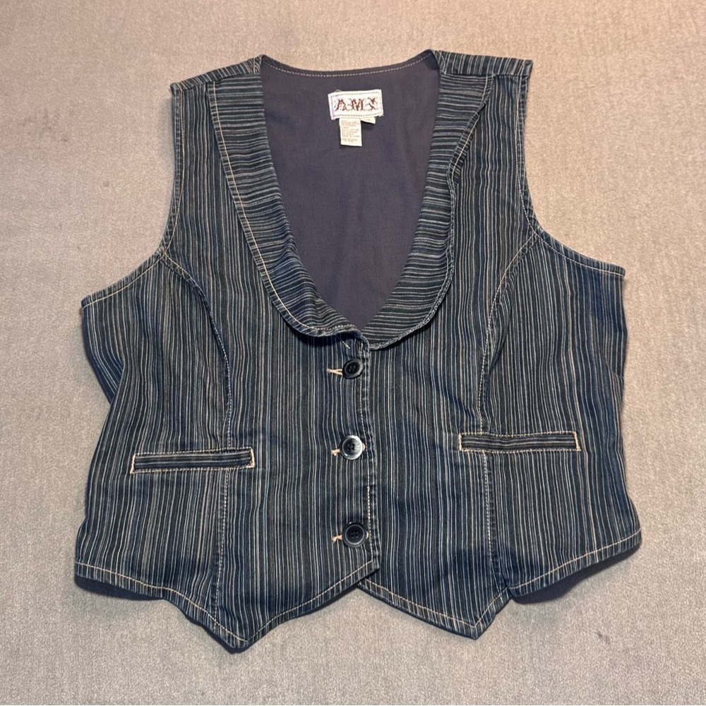 Vintage AMI Lightweight Denim Vest